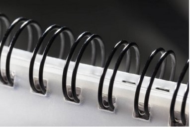 Металлическая пружина для переплета